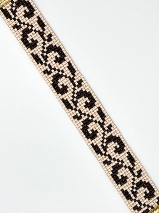 Karakusa "Peach Dusk" bracelet